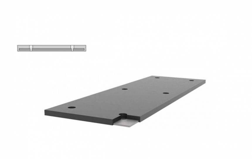 Marine rubber protection plates