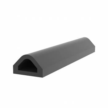 Rubber Delta fender profiel 40x25mm